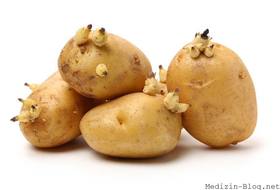 Sind Kartoffeln mit Trieben noch sicher zu essen?