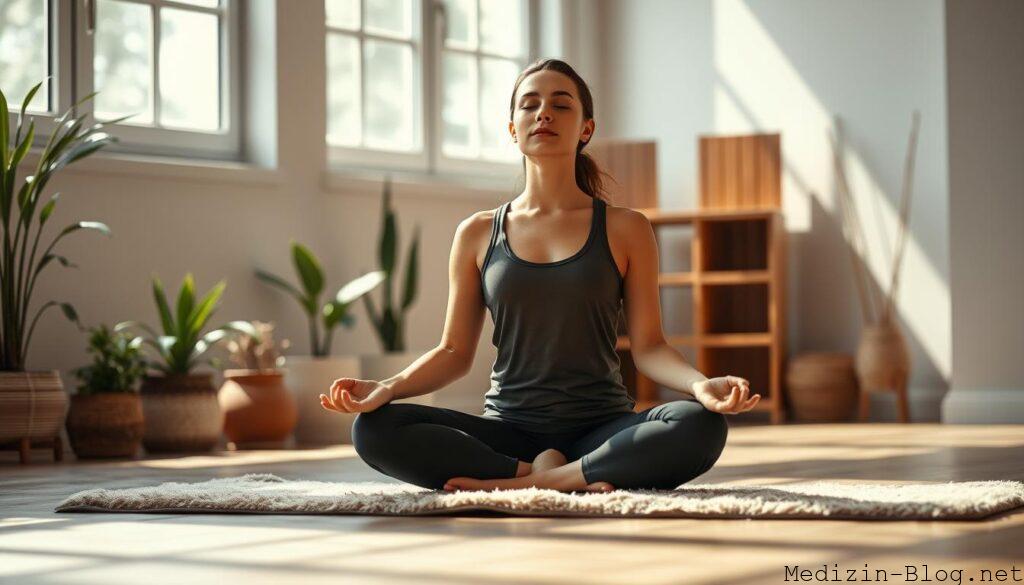 Entspannung durch Yoga