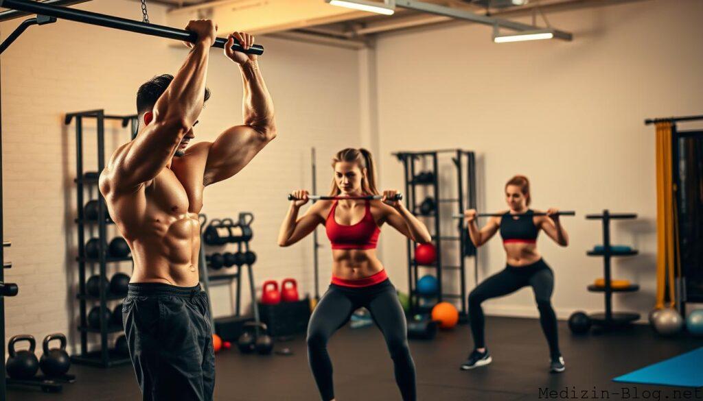 Functional Training und Bodybuilding Übungen