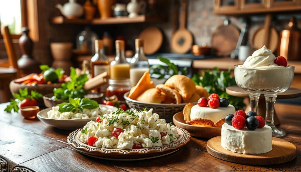 Internationale Hüttenkäse Rezepte