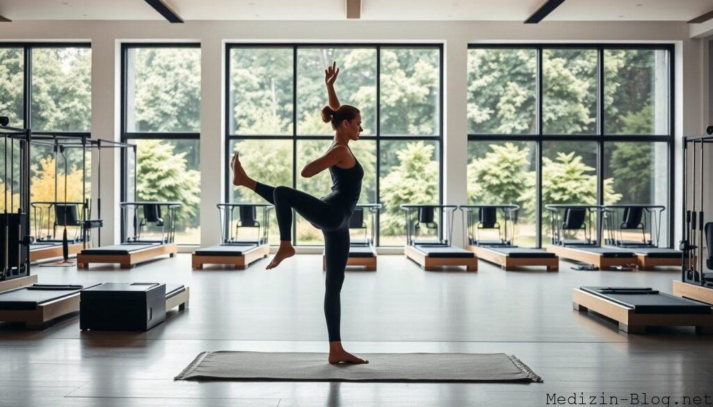Pilates Studio und Training zu Hause