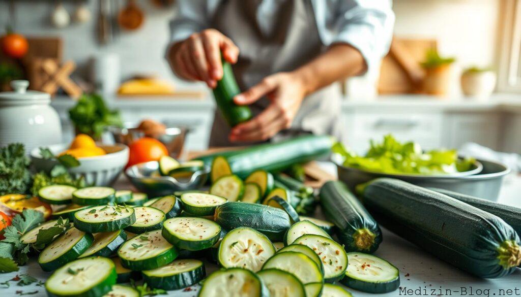 Zucchini in innovativen Rezepten