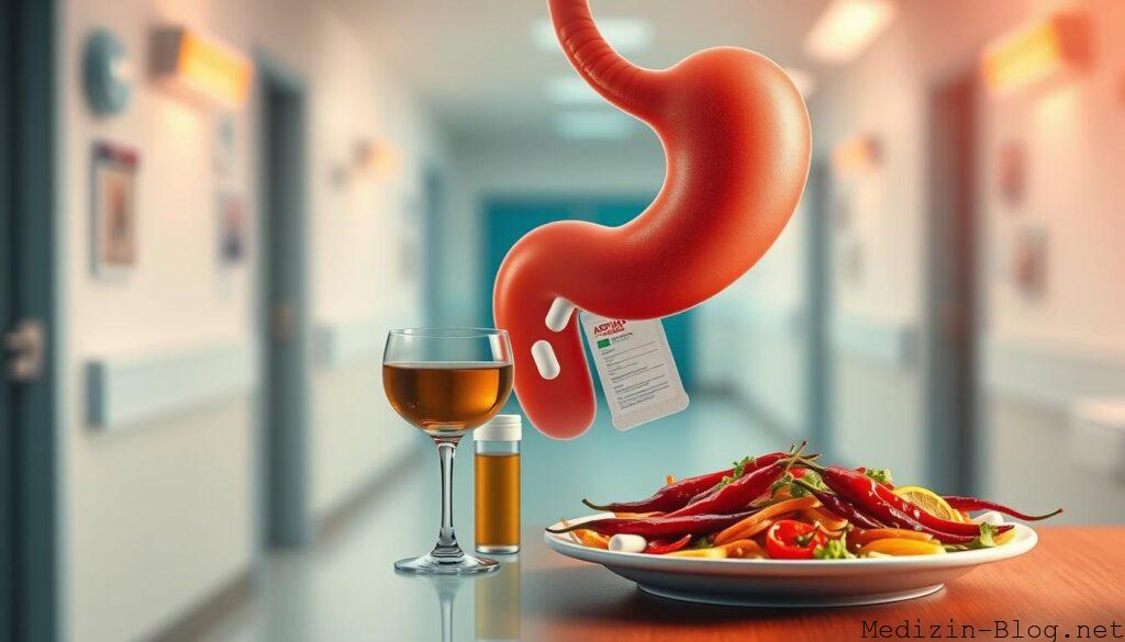 Risikofaktoren f&uuml;r Magengeschw&uuml;re und peptisches Ulkus