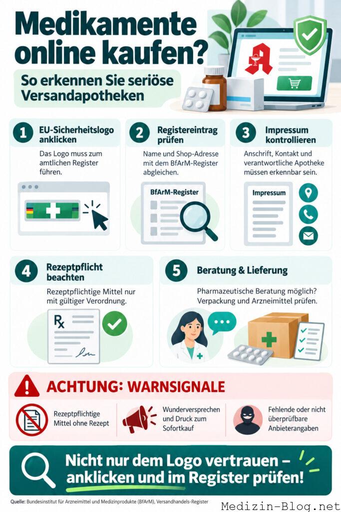 Seri&ouml;s Medikamente online kaufen