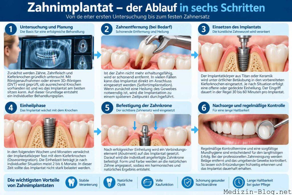 Zahnimplantat-Ablauf-in-sechs-Schritten